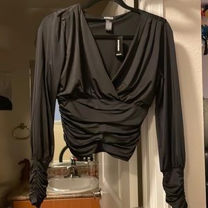 Express body con ruched top